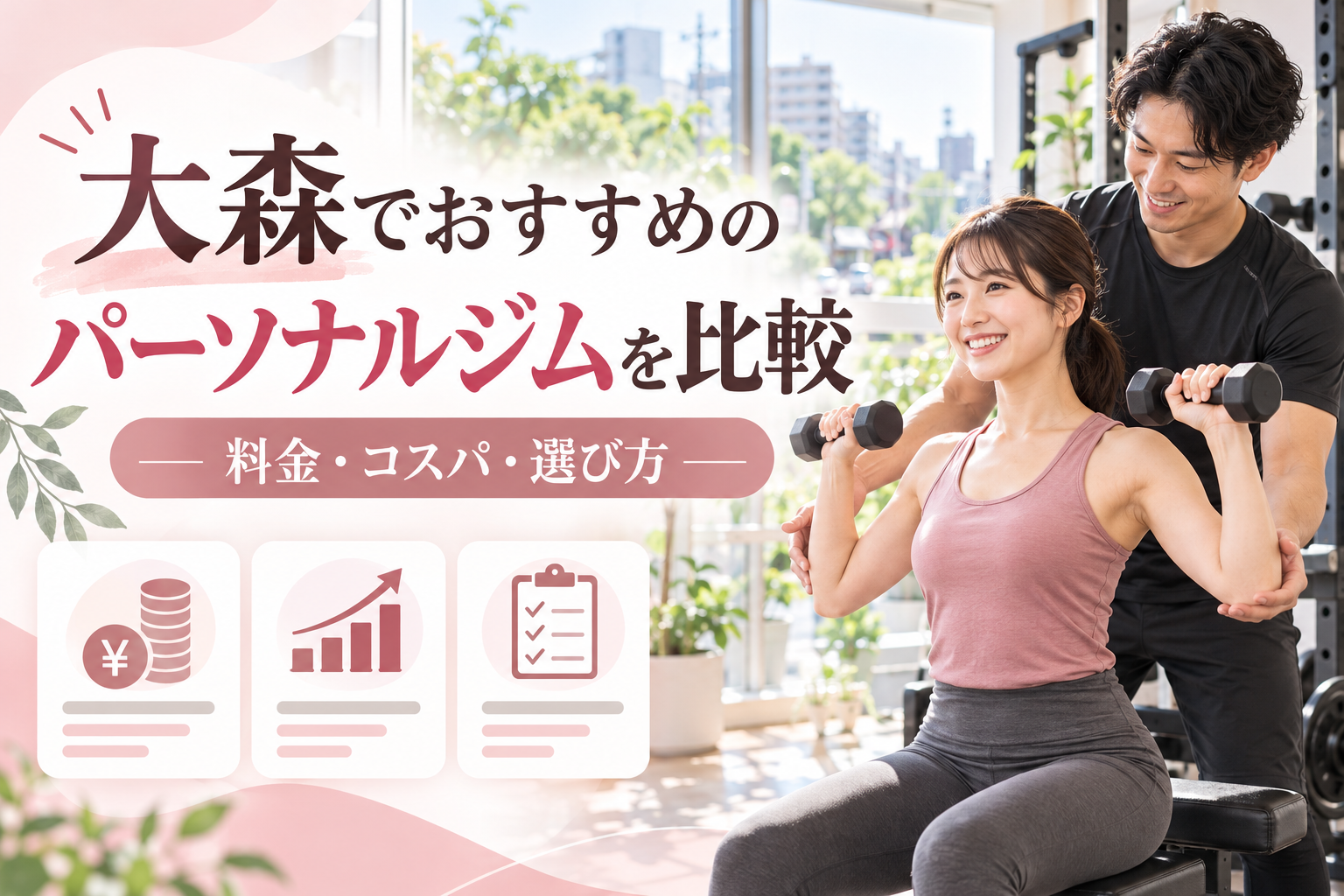 大森でおすすめのパーソナルジムを比較｜料金・コスパ・選び方